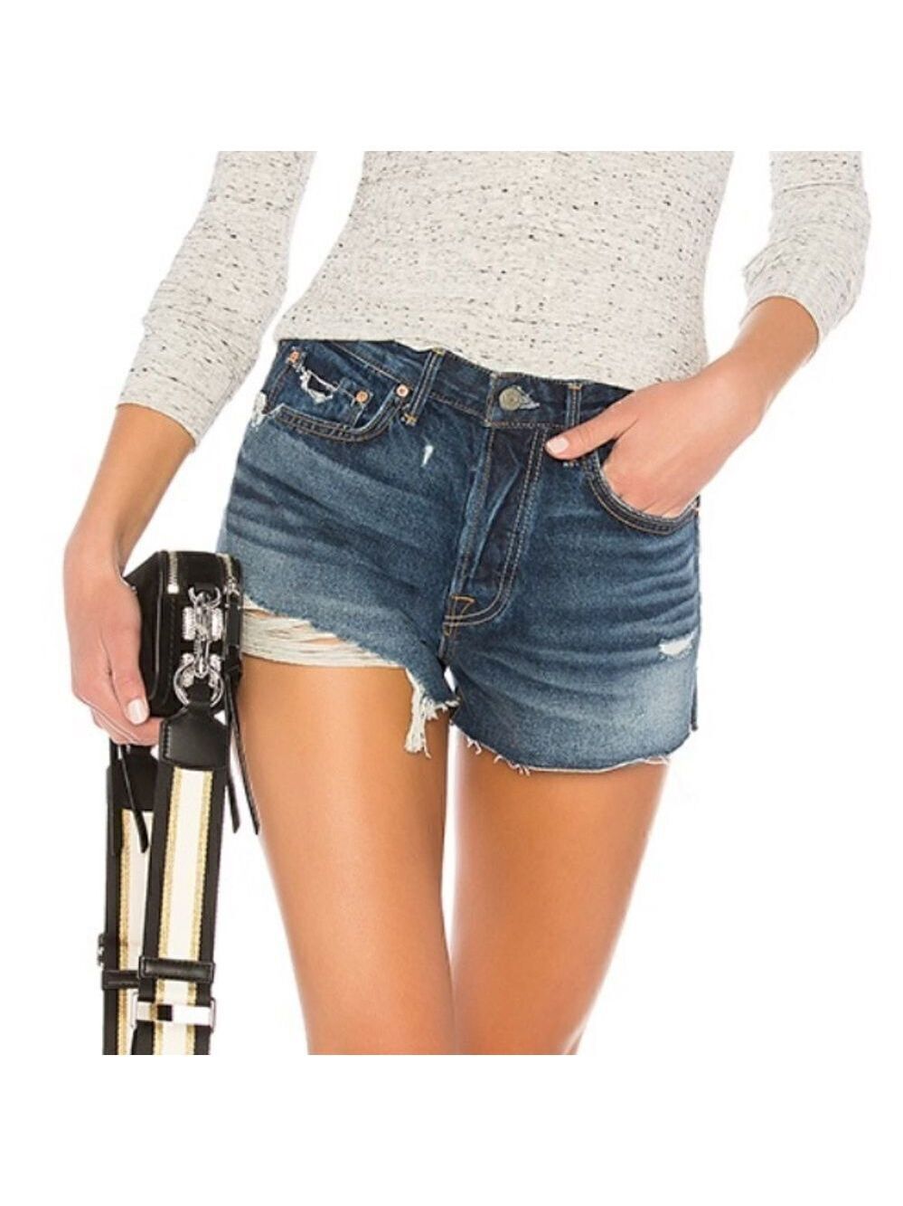 GRLFRNDโHighโRiseย JeanโShortsโ๐